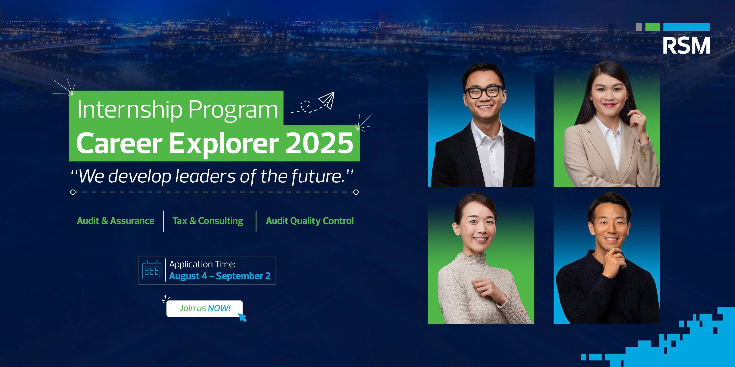 RSM - INTERNSHIP PROGRAM "CAREER EXPLORER 2025"